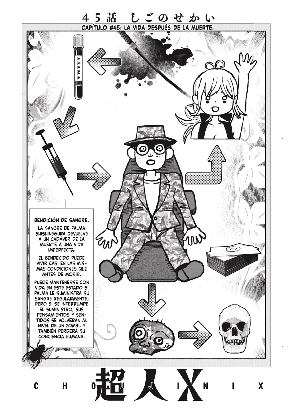 Read Choujin X ES Manga Online