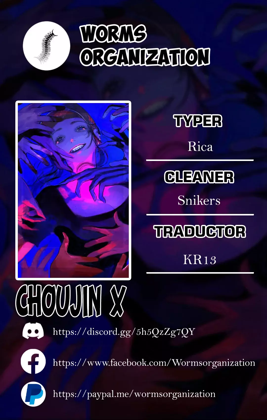 Read Choujin X ES Manga Online