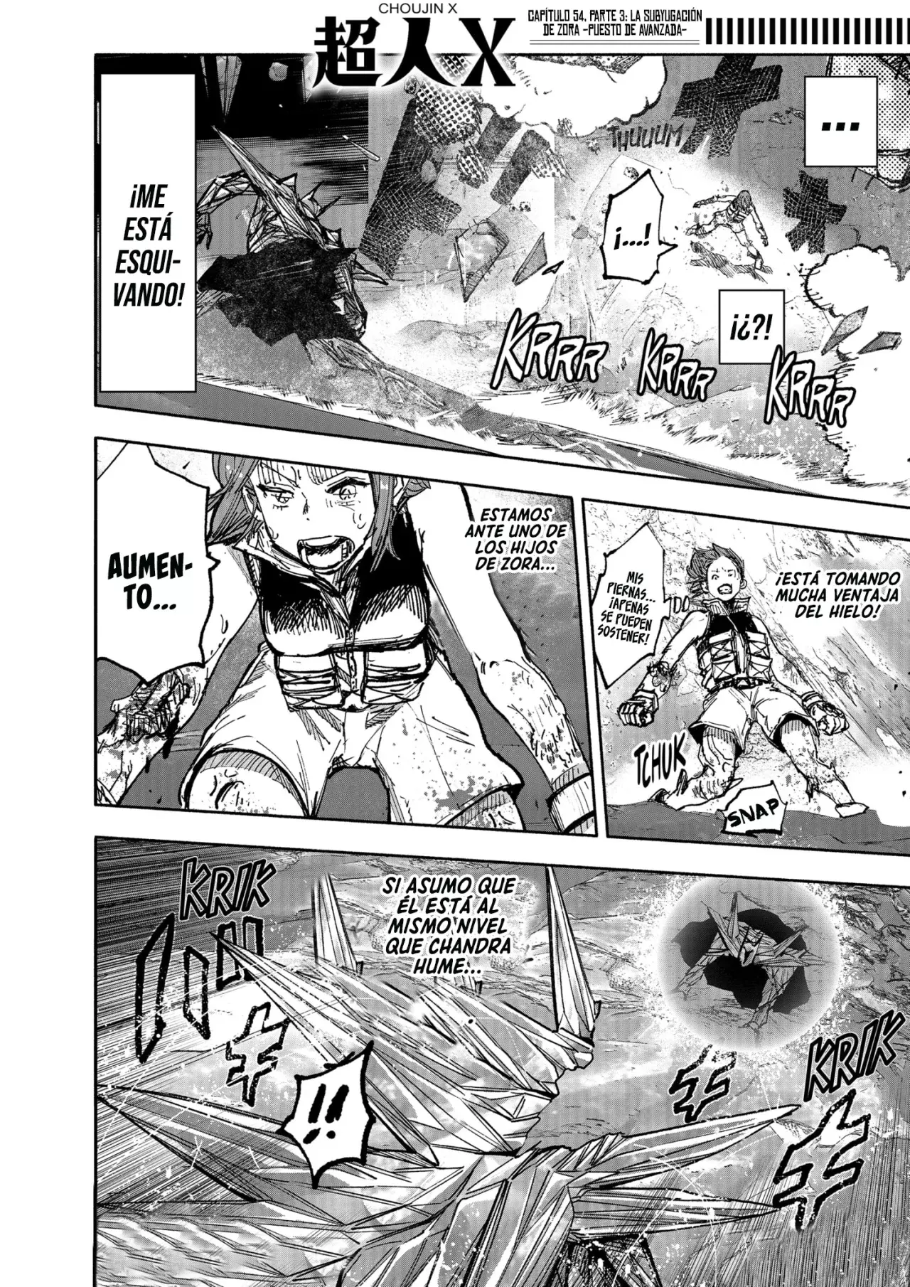 Read Choujin X ES Manga Online