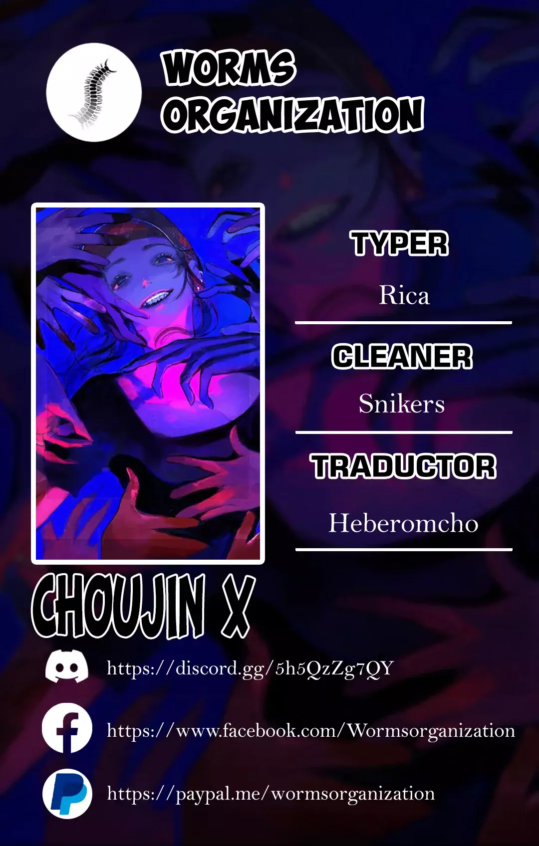 Read Choujin X ES Manga Online
