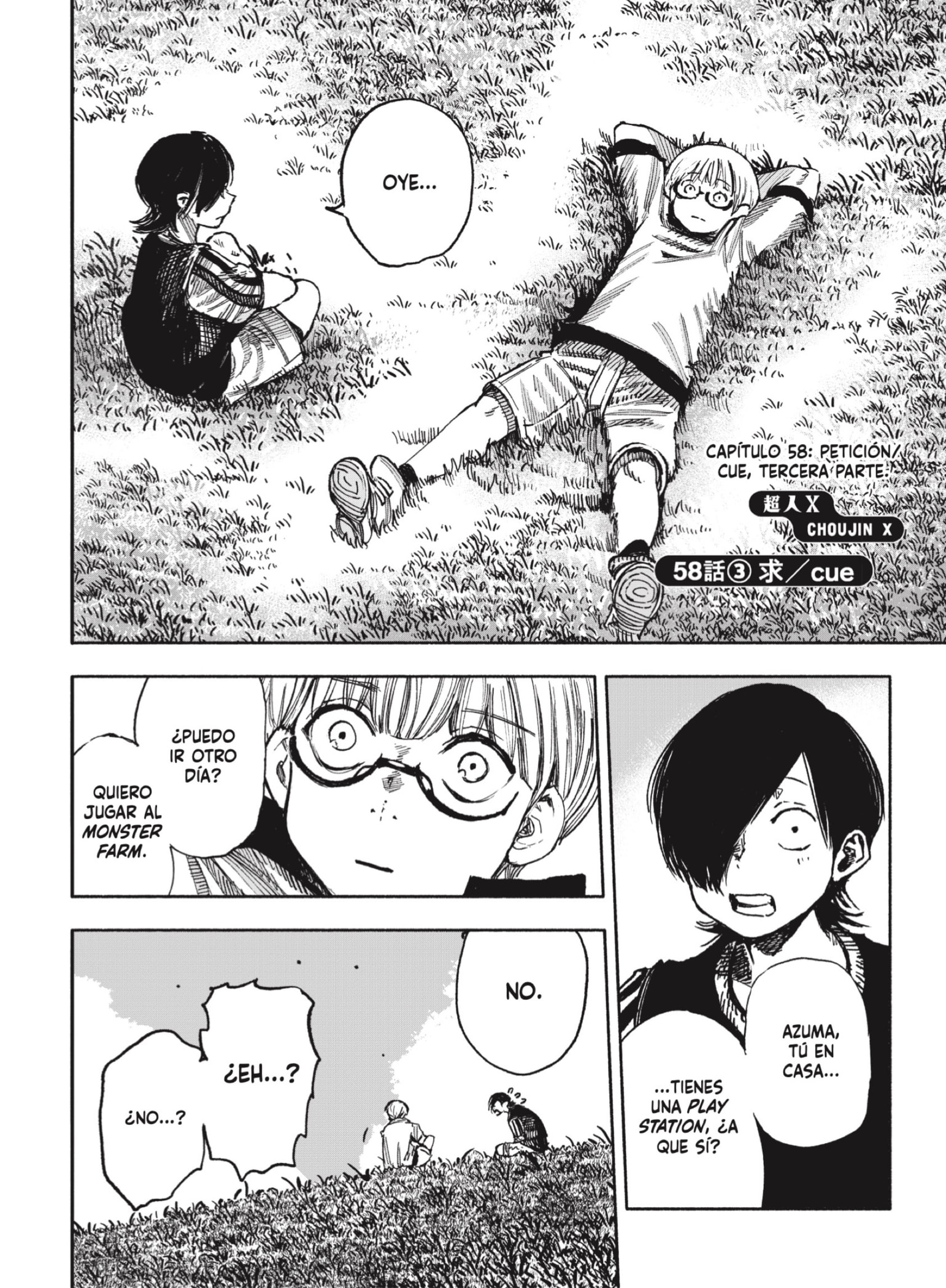 Read Choujin X ES Manga Online
