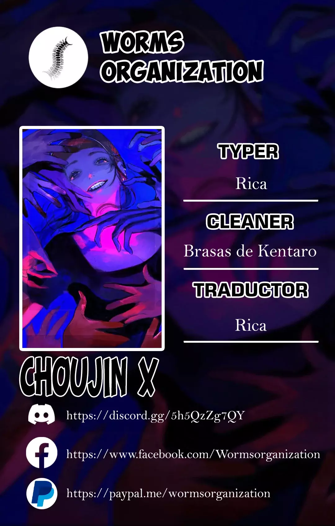 Read Choujin X ES Manga Online