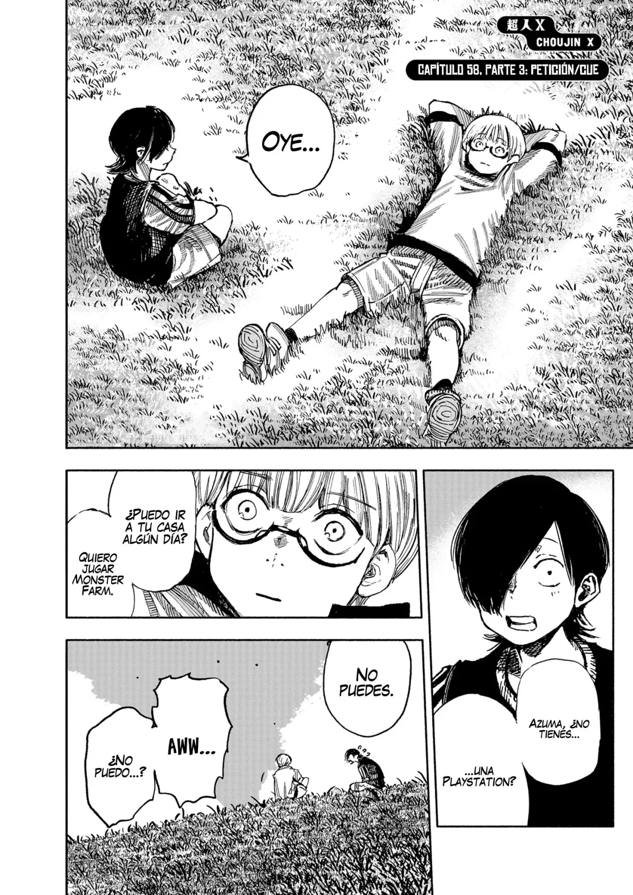 Read Choujin X ES Manga Online