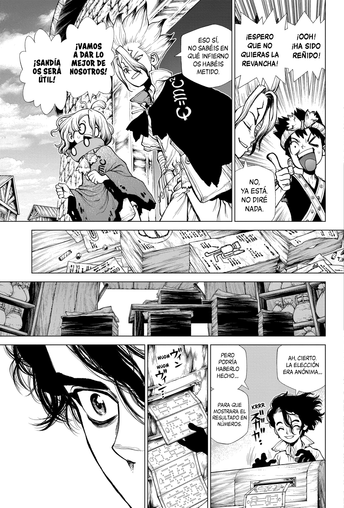 Read Dr Stone ES Manga Online