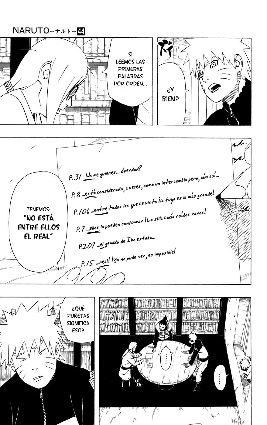 Read Naruto ES Manga Online