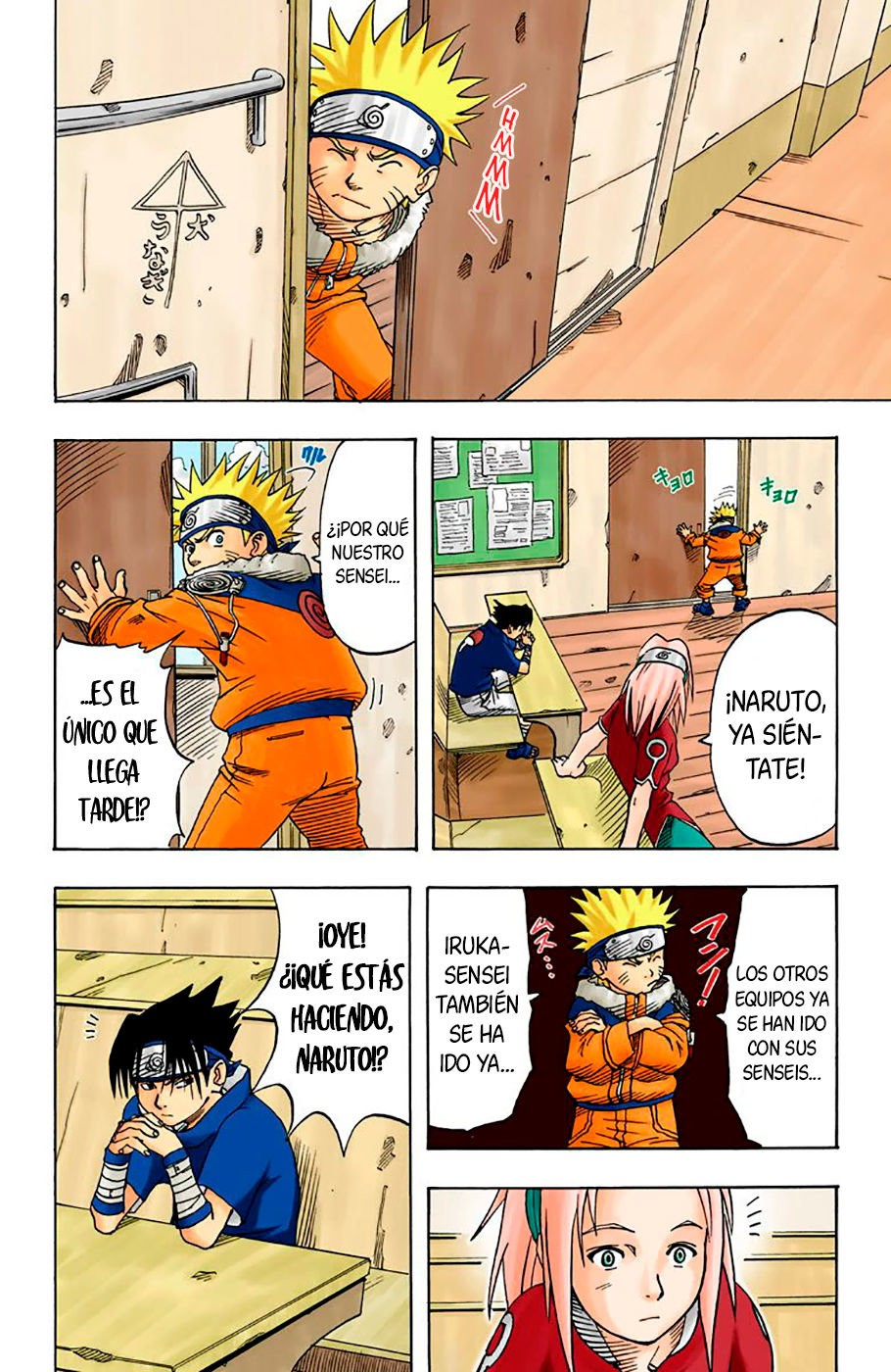Read Naruto Full Color ES Manga Online