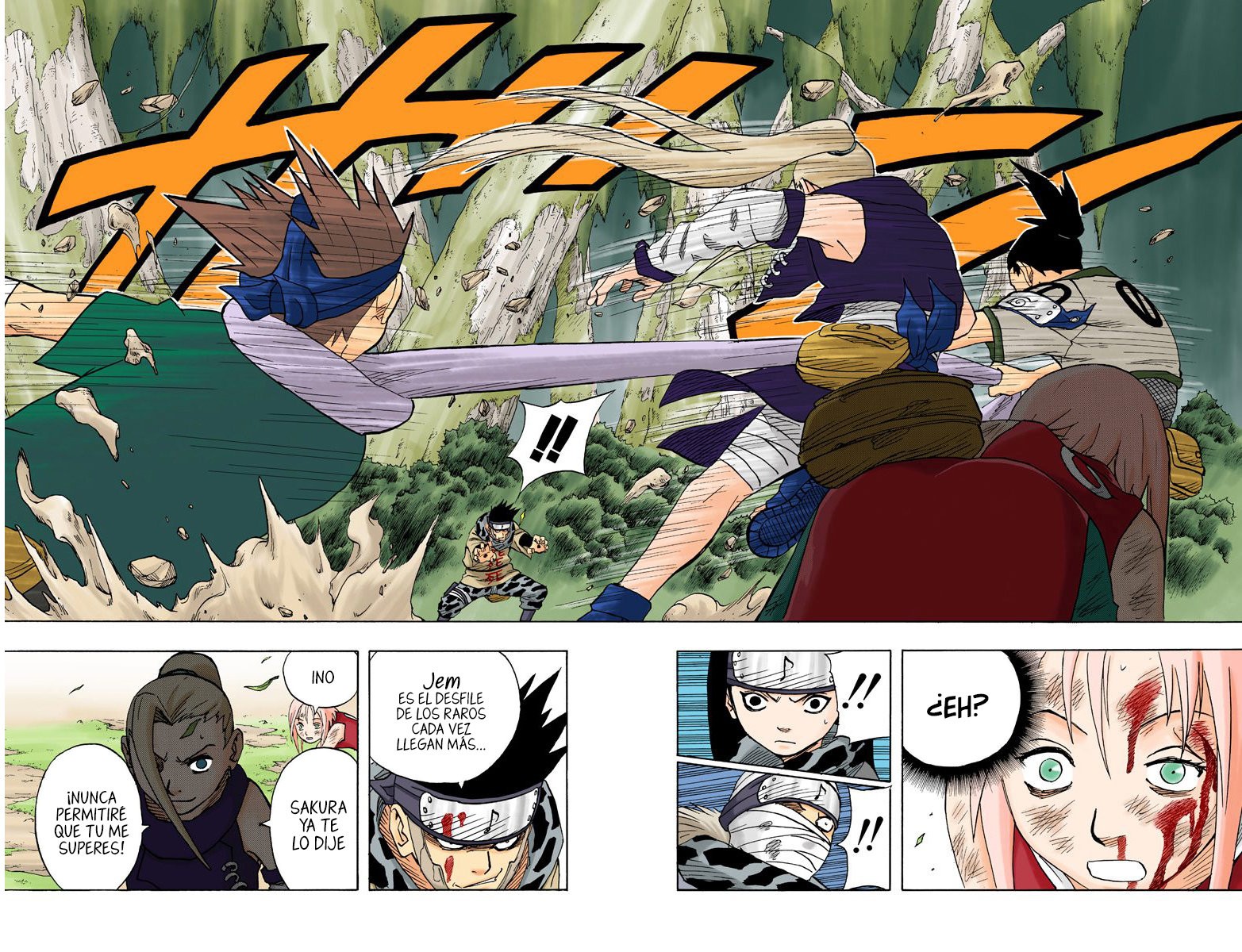 Read Naruto Full Color ES Manga Online