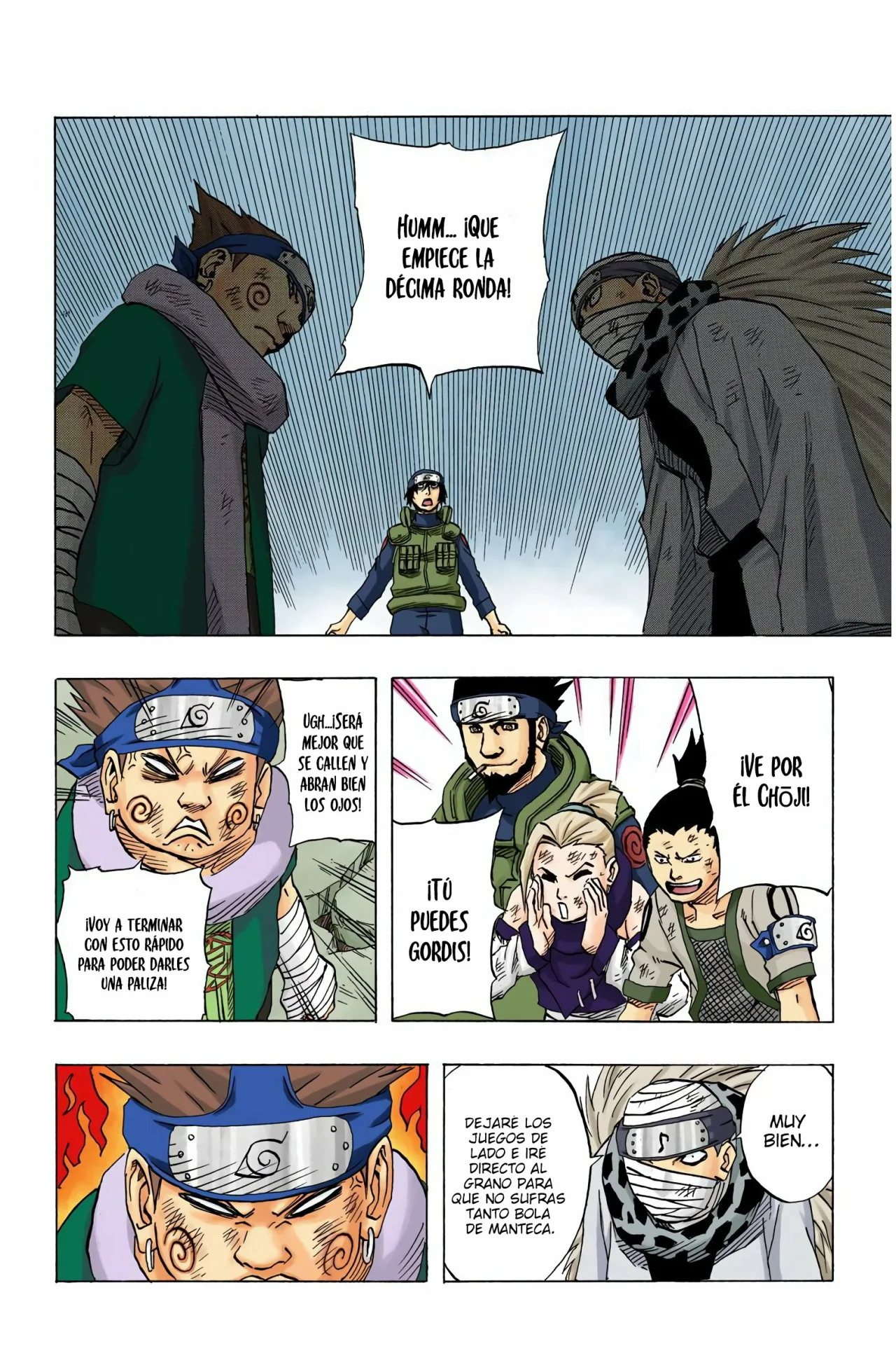 Read Naruto Full Color ES Manga Online