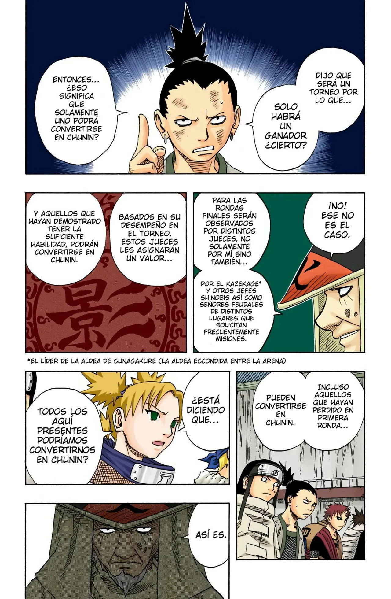 Read Naruto Full Color ES Manga Online