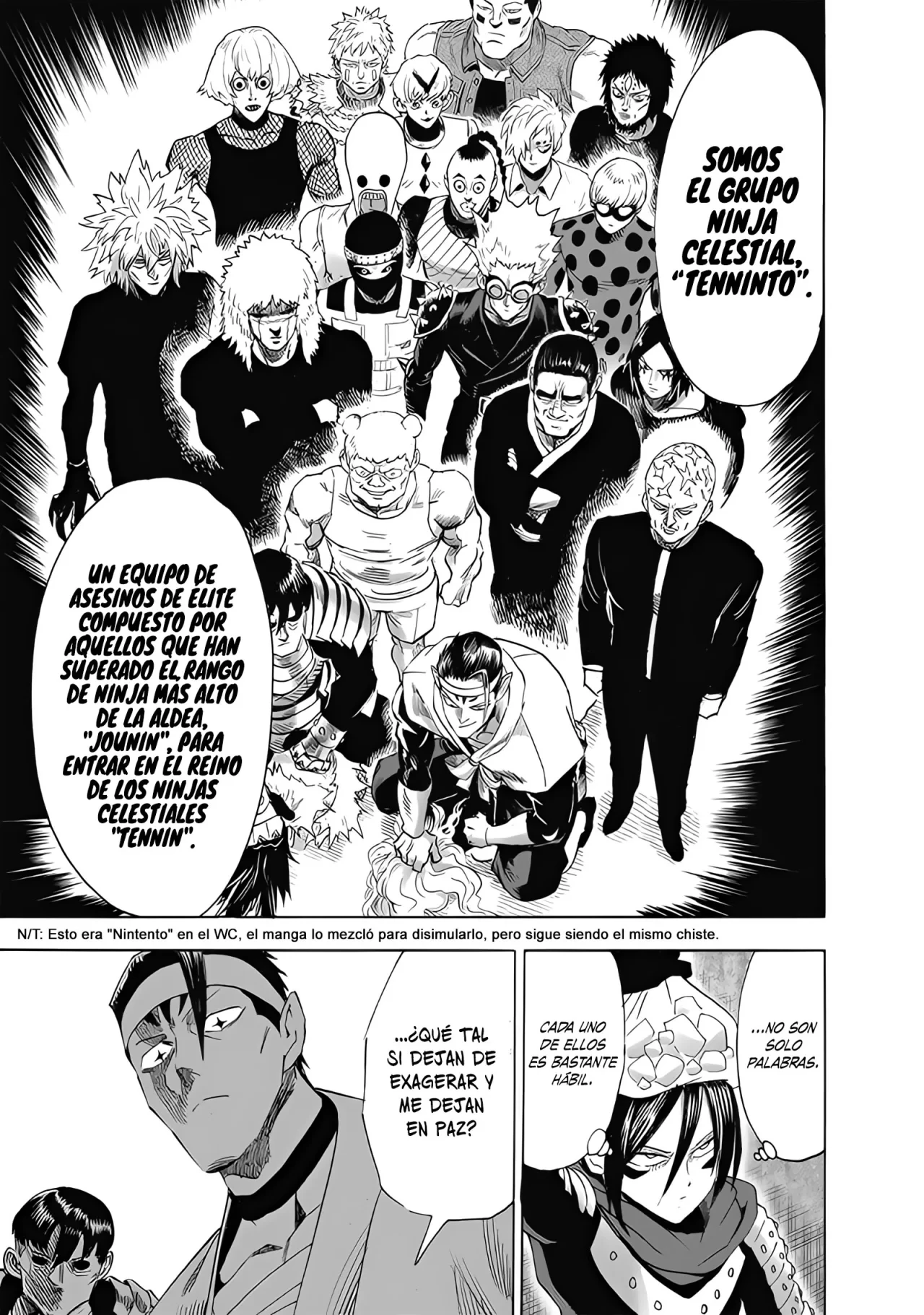 Read One Punch Man ES Manga Online