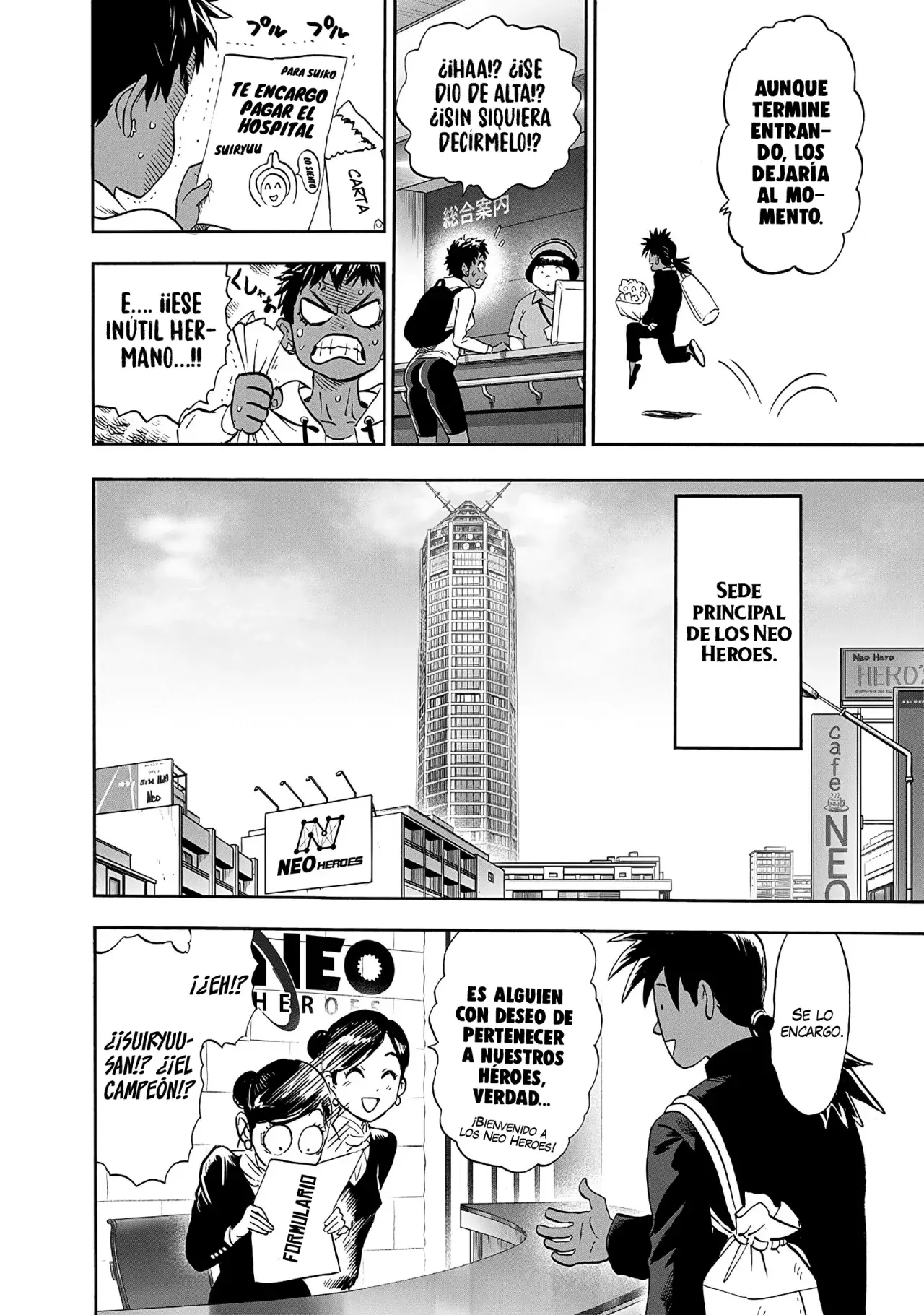Read One Punch Man ES Manga Online