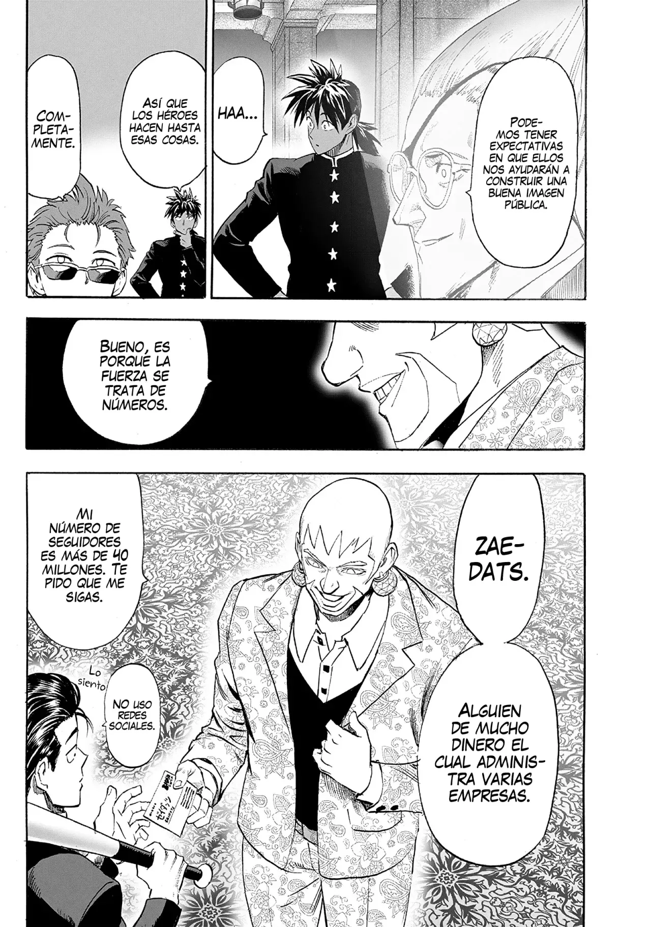 Read One Punch Man ES Manga Online