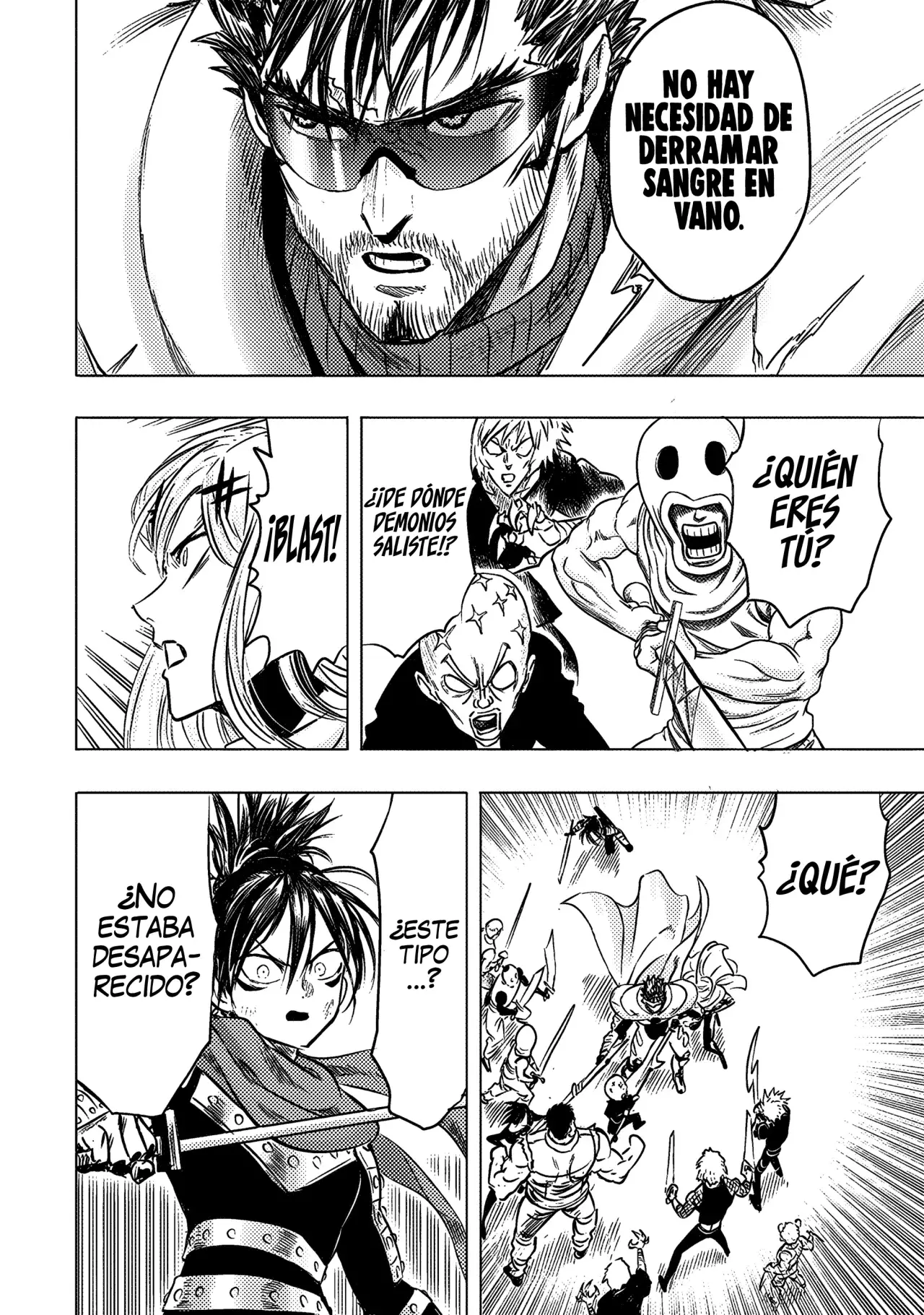 Read One Punch Man ES Manga Online