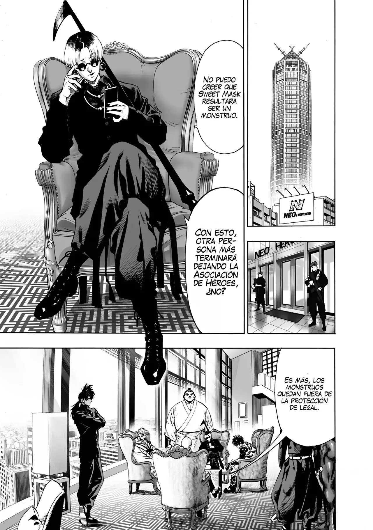 Read One Punch Man ES Manga Online