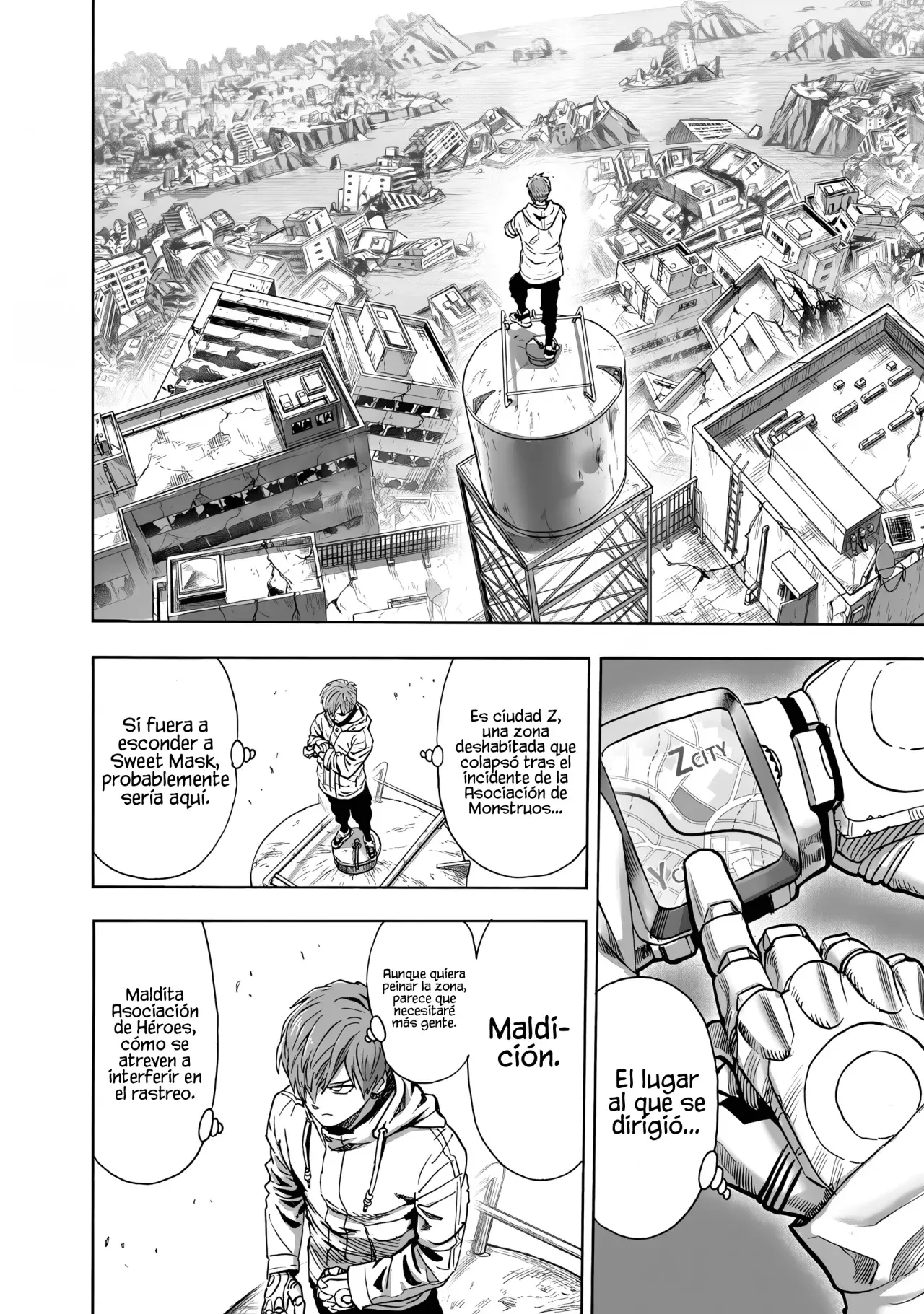 Read One Punch Man ES Manga Online
