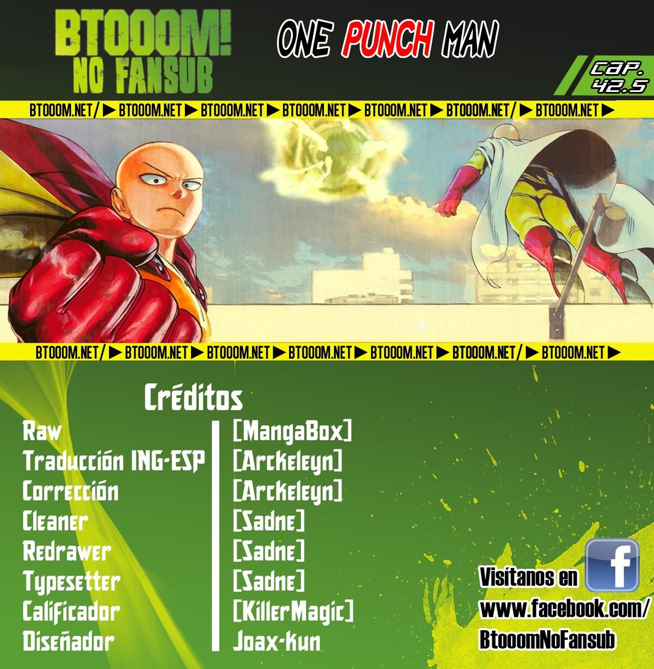 Read One Punch Man ES Manga Online