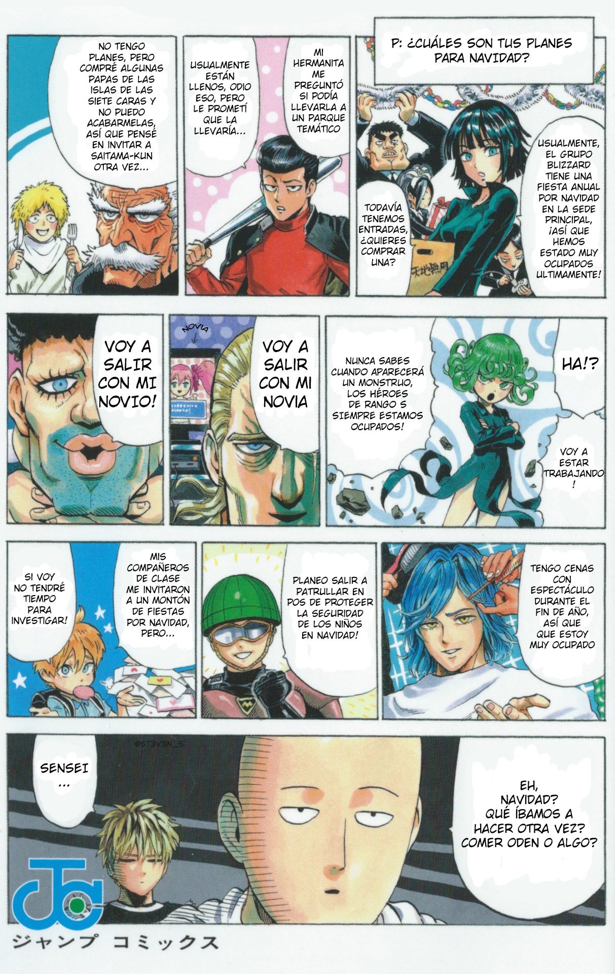 Read One Punch Man ES Manga Online