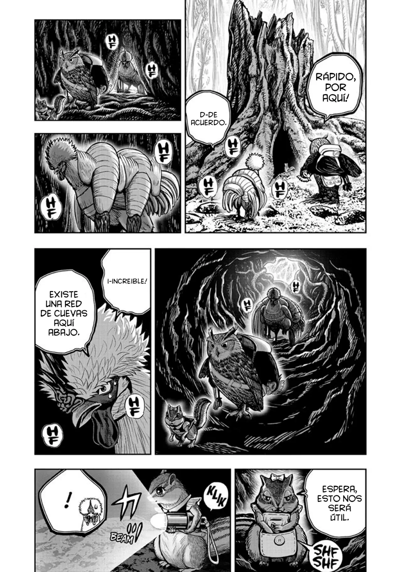 Read Rooster Fighter ES Manga Online