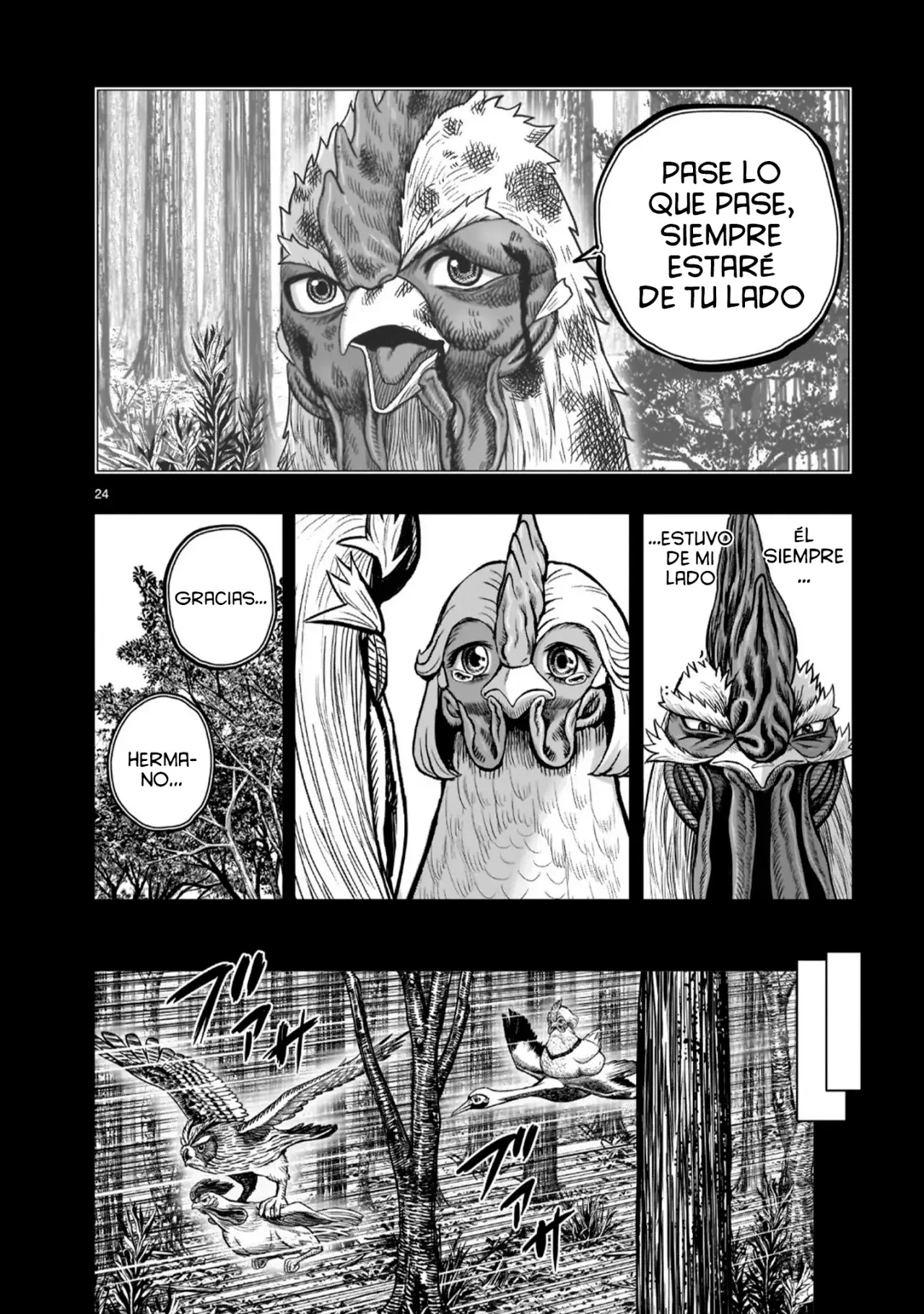 Read Rooster Fighter ES Manga Online