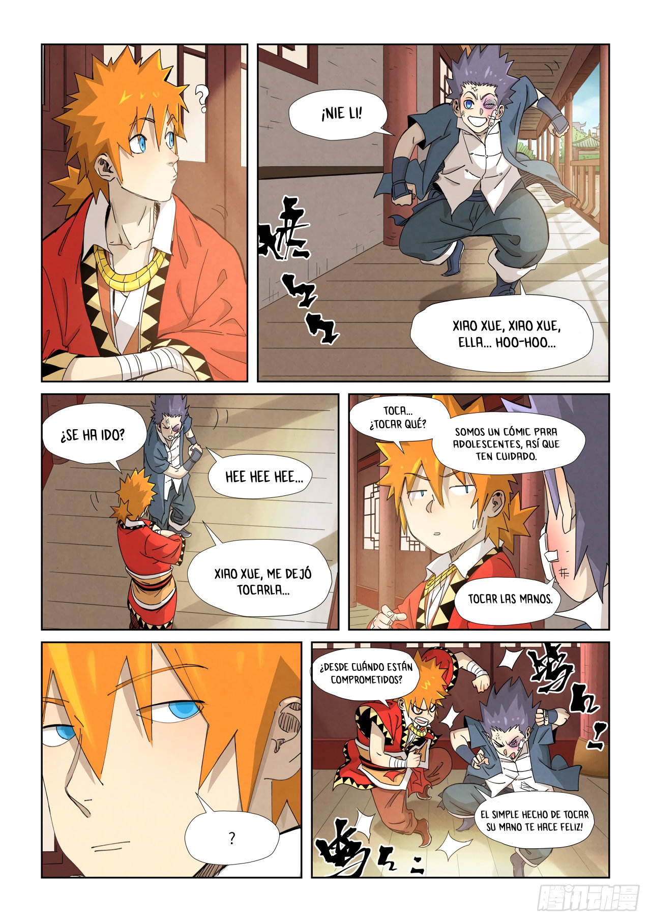 Read Tales of Demons and Gods ES Manga Online