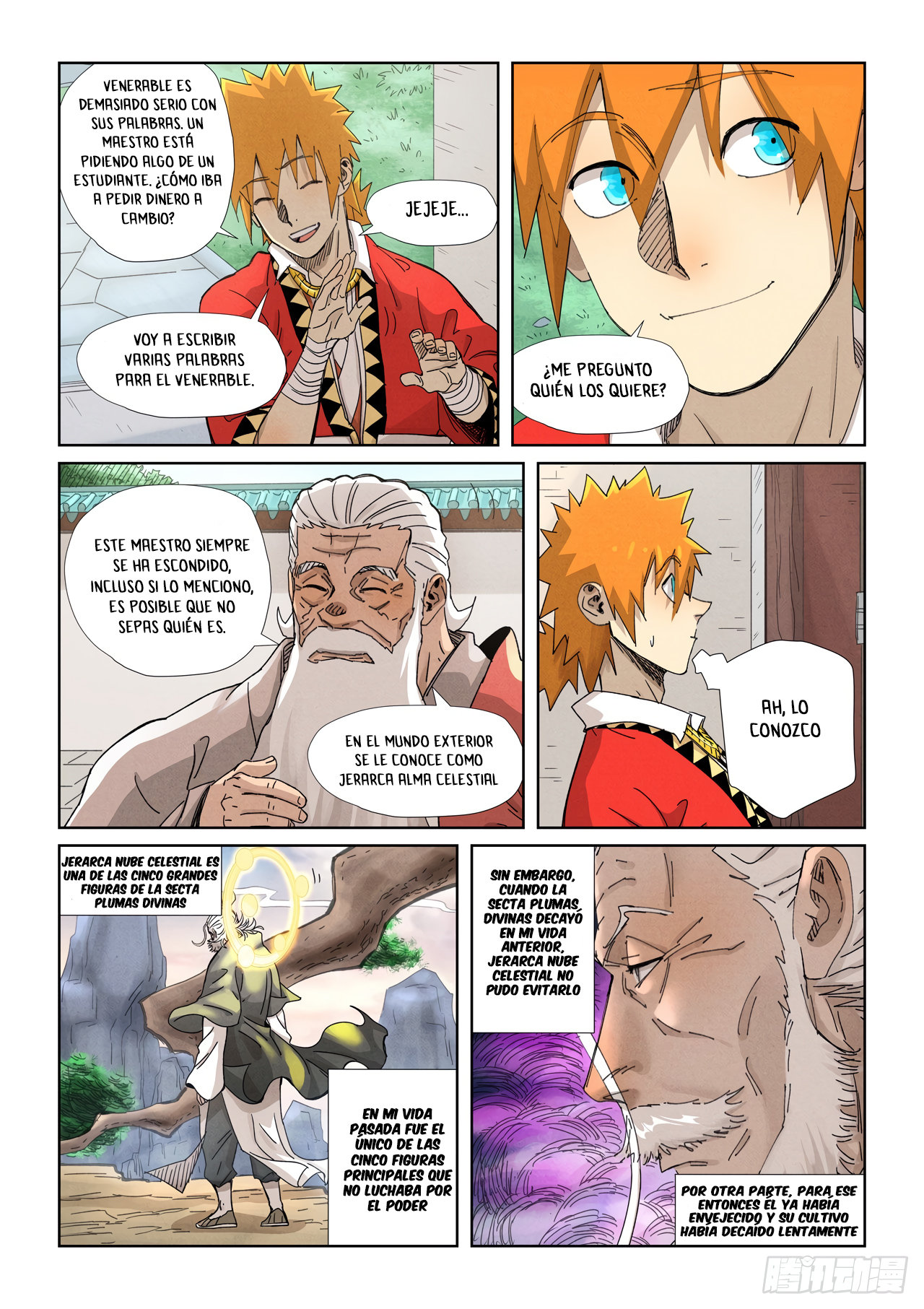 Read Tales of Demons and Gods ES Manga Online