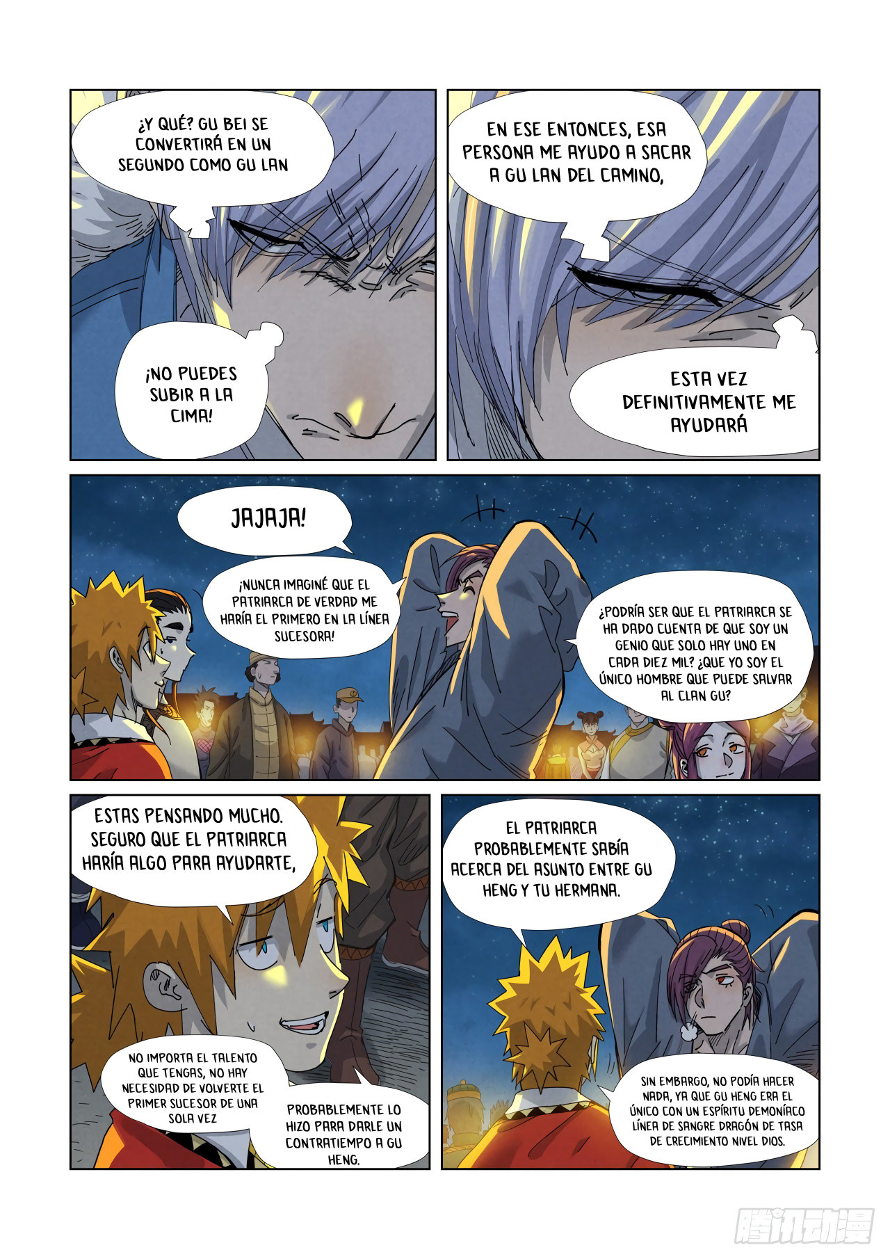 Read Tales of Demons and Gods ES Manga Online