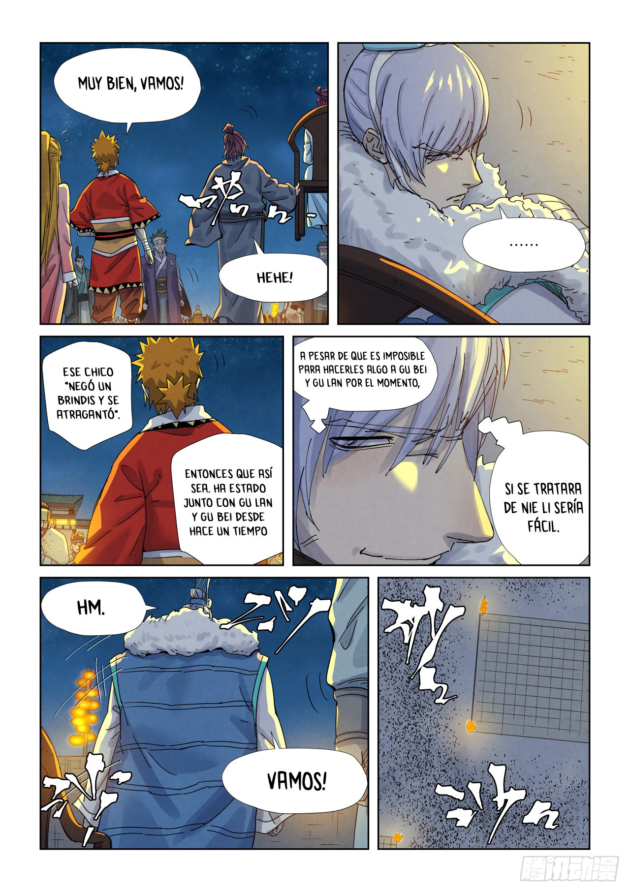 Read Tales of Demons and Gods ES Manga Online
