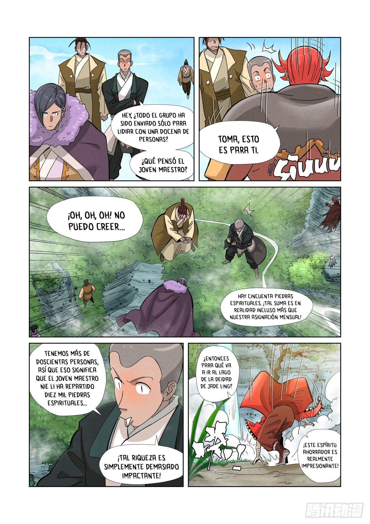 Read Tales of Demons and Gods ES Manga Online
