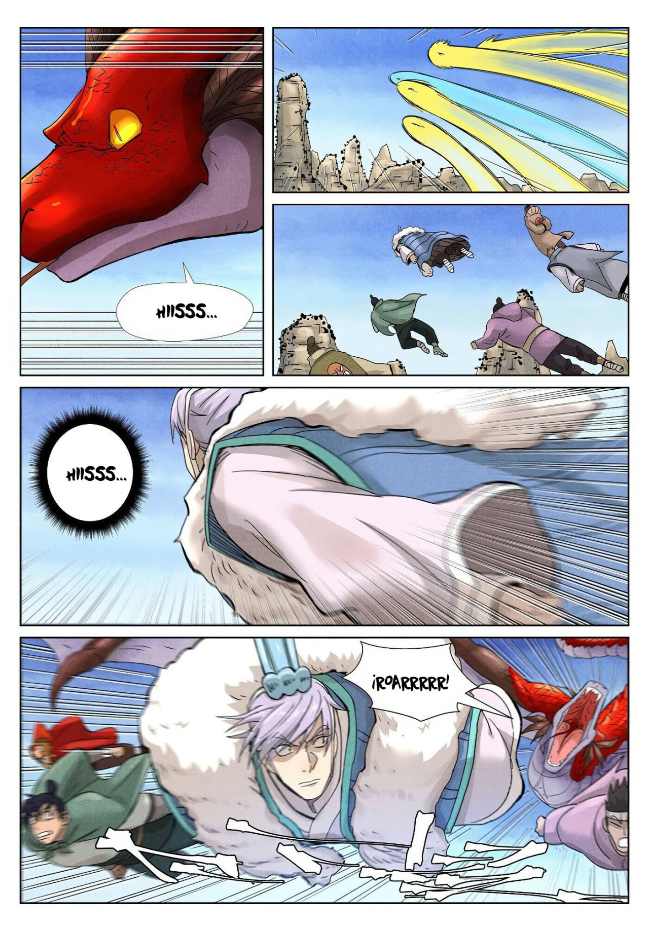 Read Tales of Demons and Gods ES Manga Online