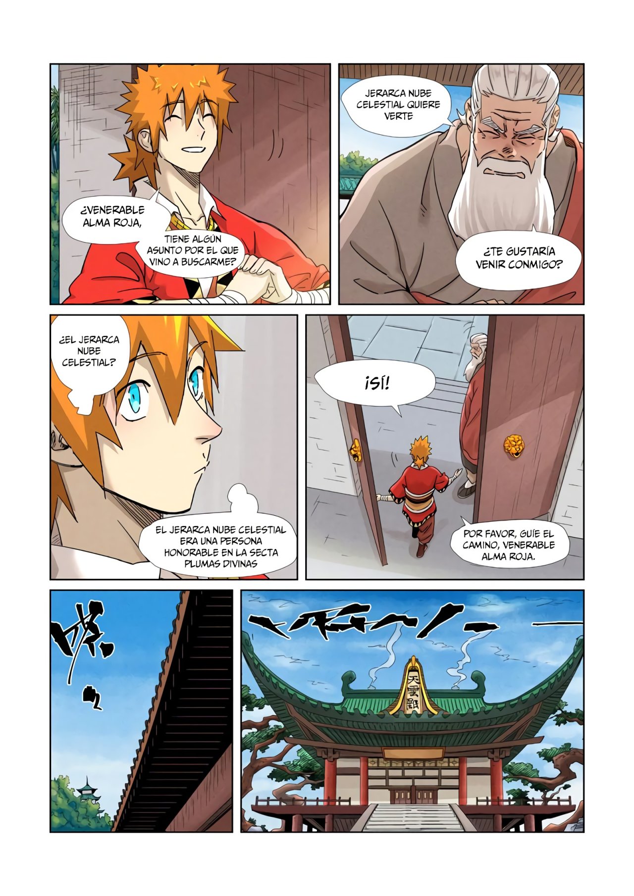 Read Tales of Demons and Gods ES Manga Online
