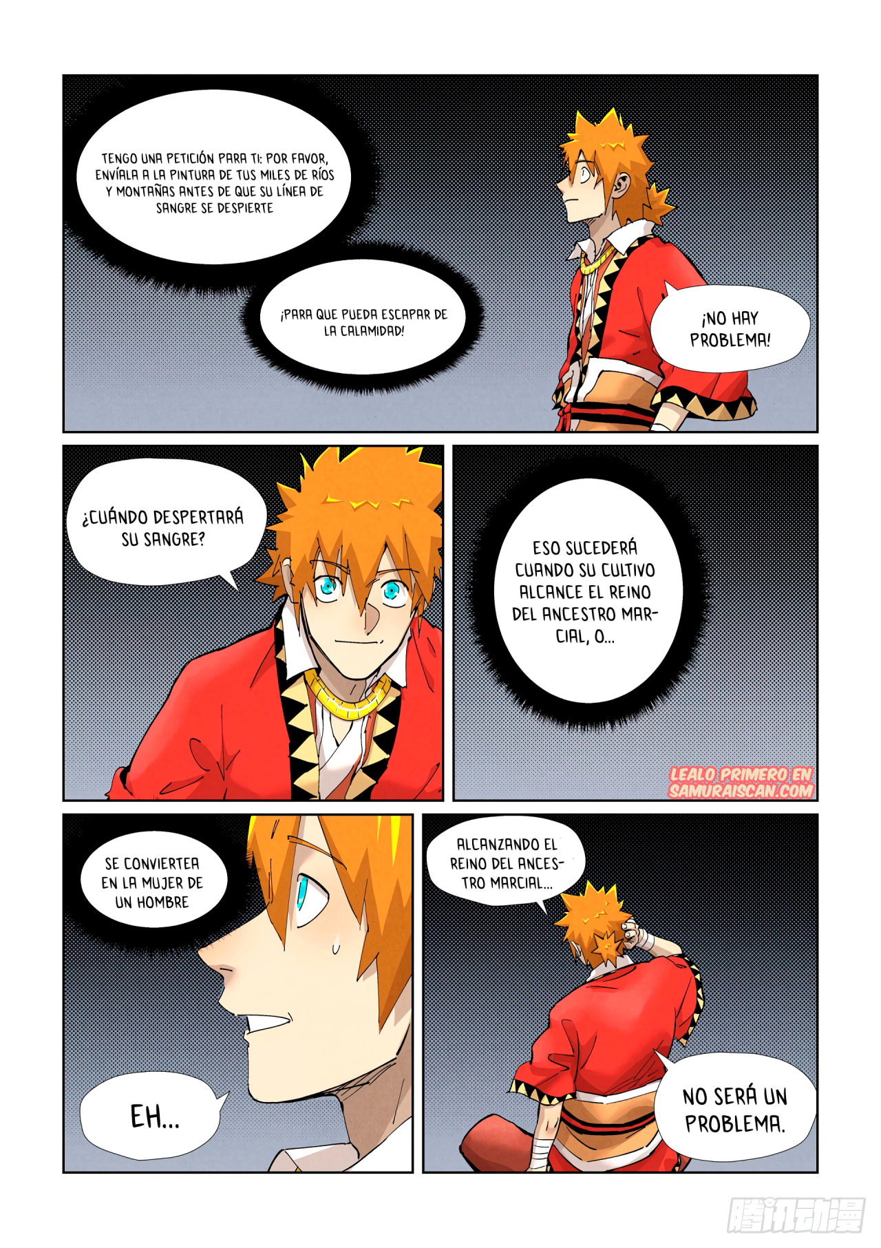 Read Tales of Demons and Gods ES Manga Online