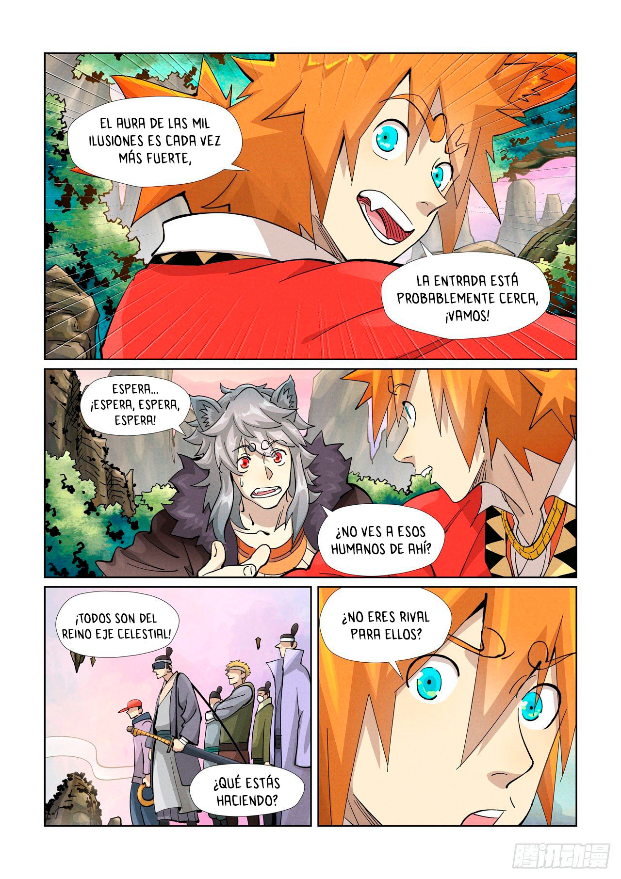 Read Tales of Demons and Gods ES Manga Online
