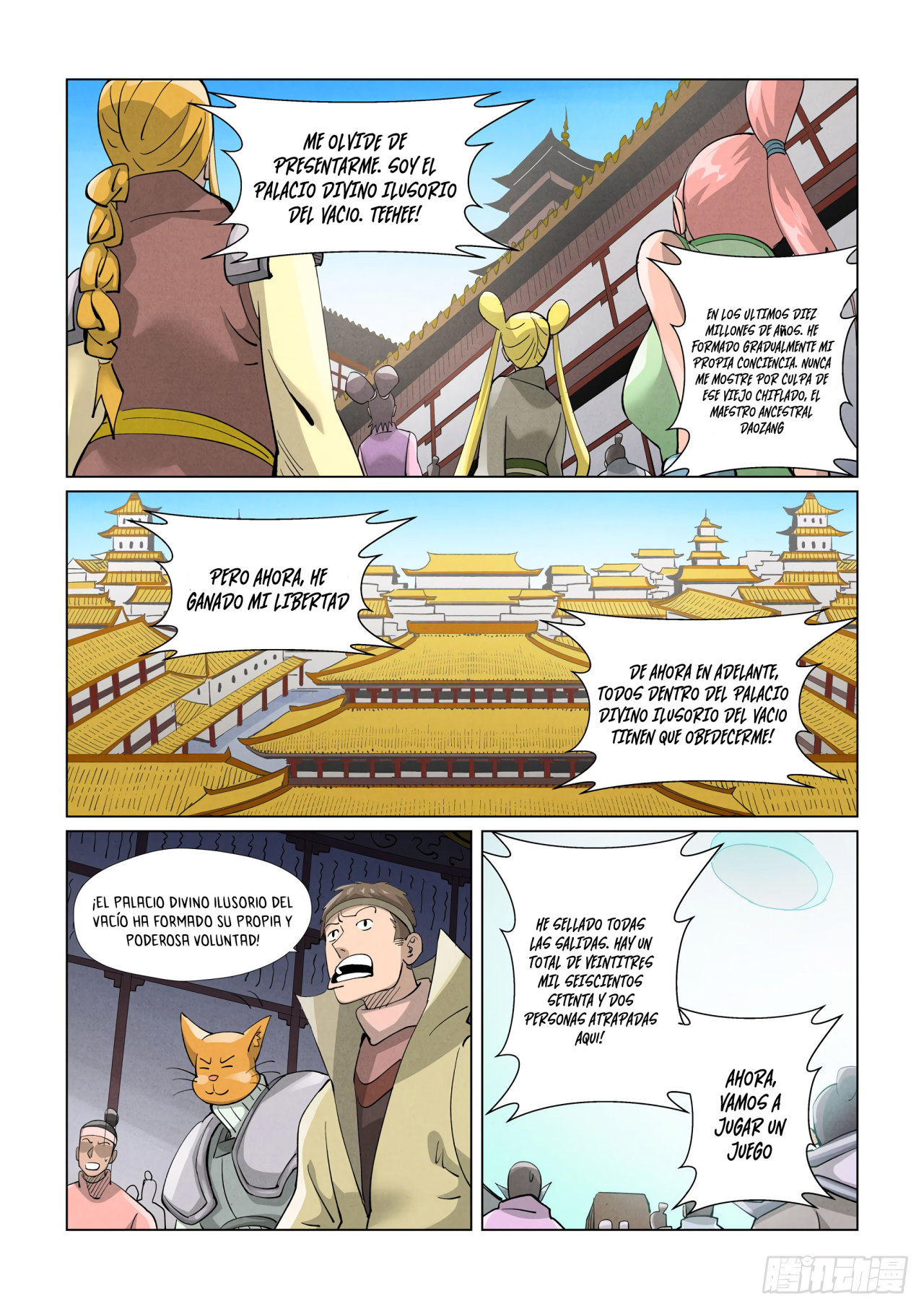 Read Tales of Demons and Gods ES Manga Online