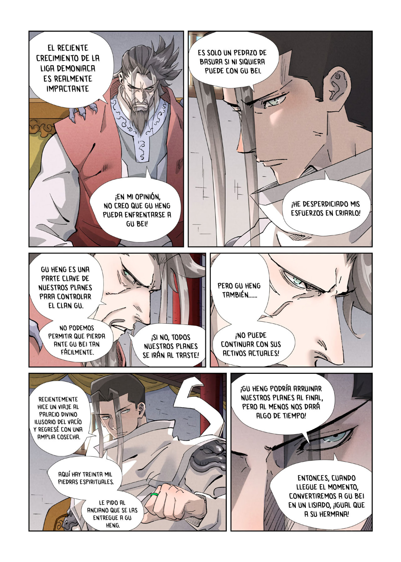Read Tales of Demons and Gods ES Manga Online