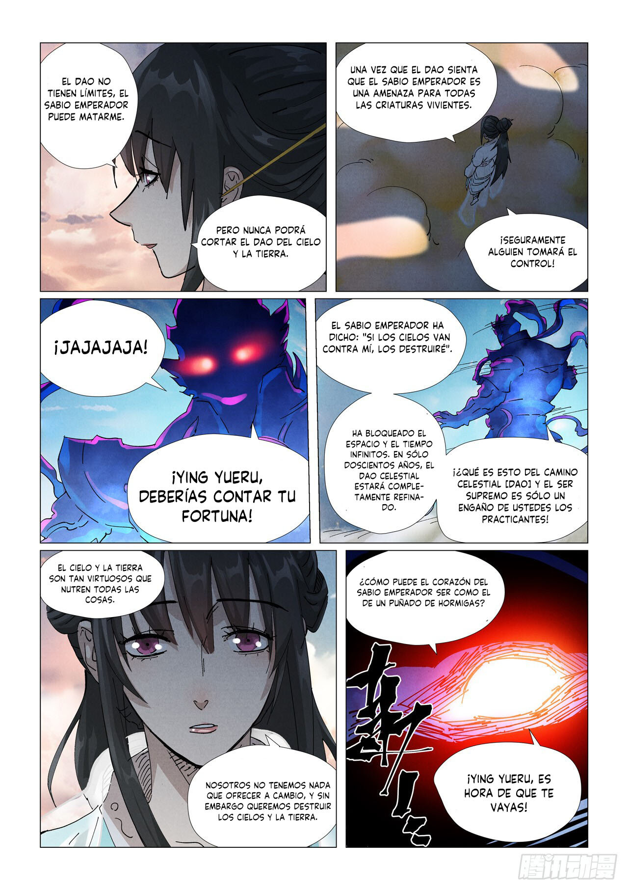 Read Tales of Demons and Gods ES Manga Online