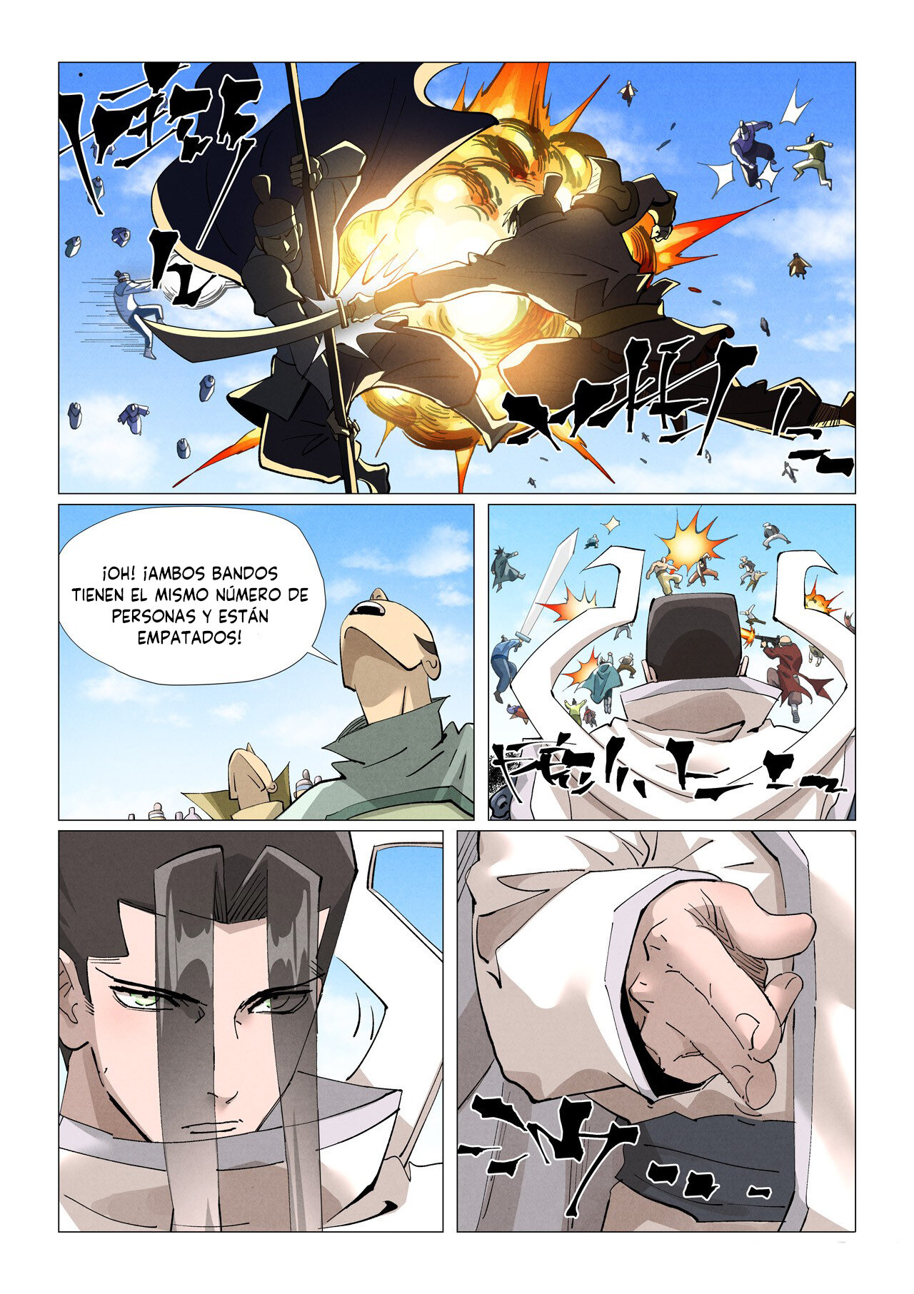 Read Tales of Demons and Gods ES Manga Online
