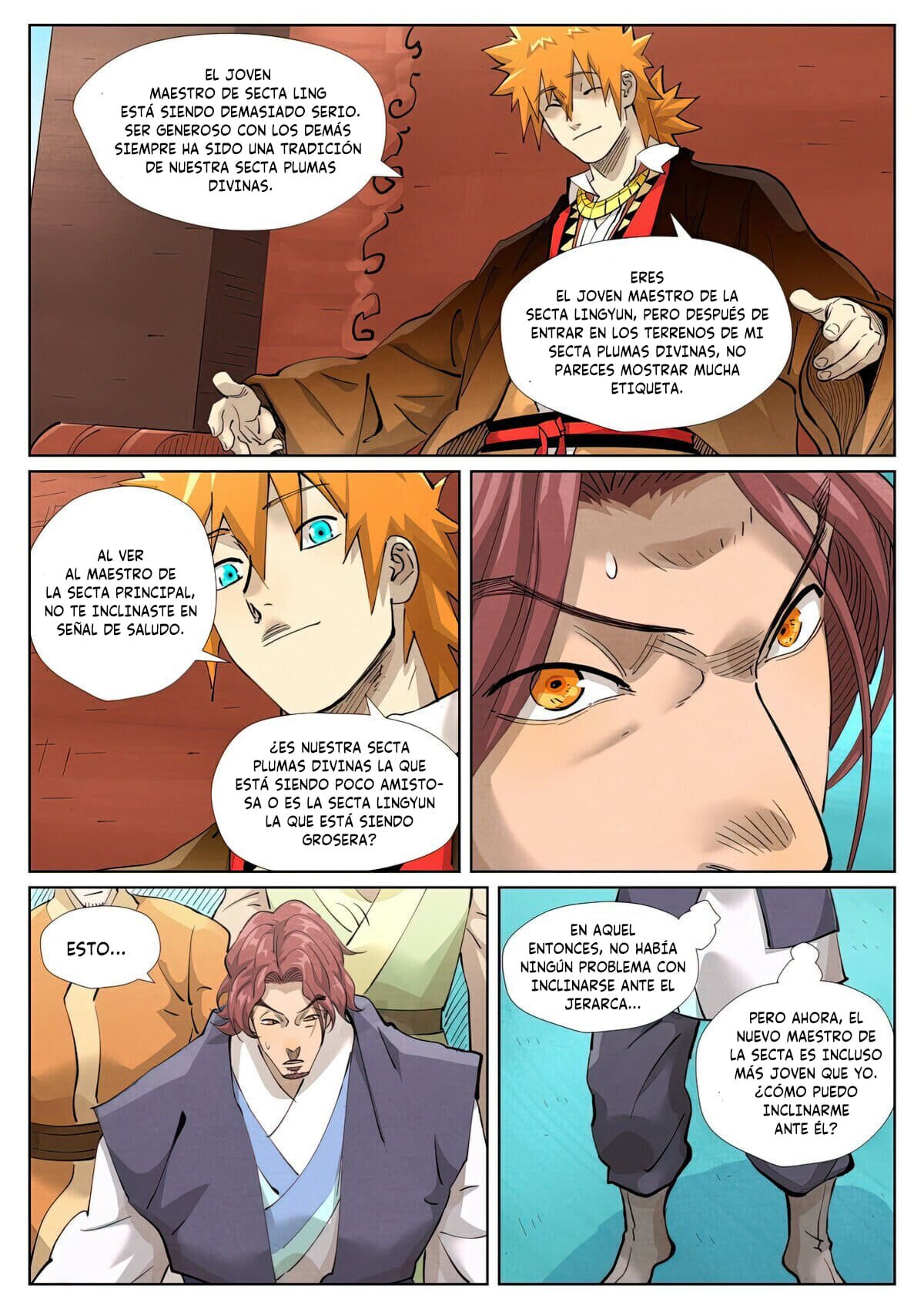 Read Tales of Demons and Gods ES Manga Online