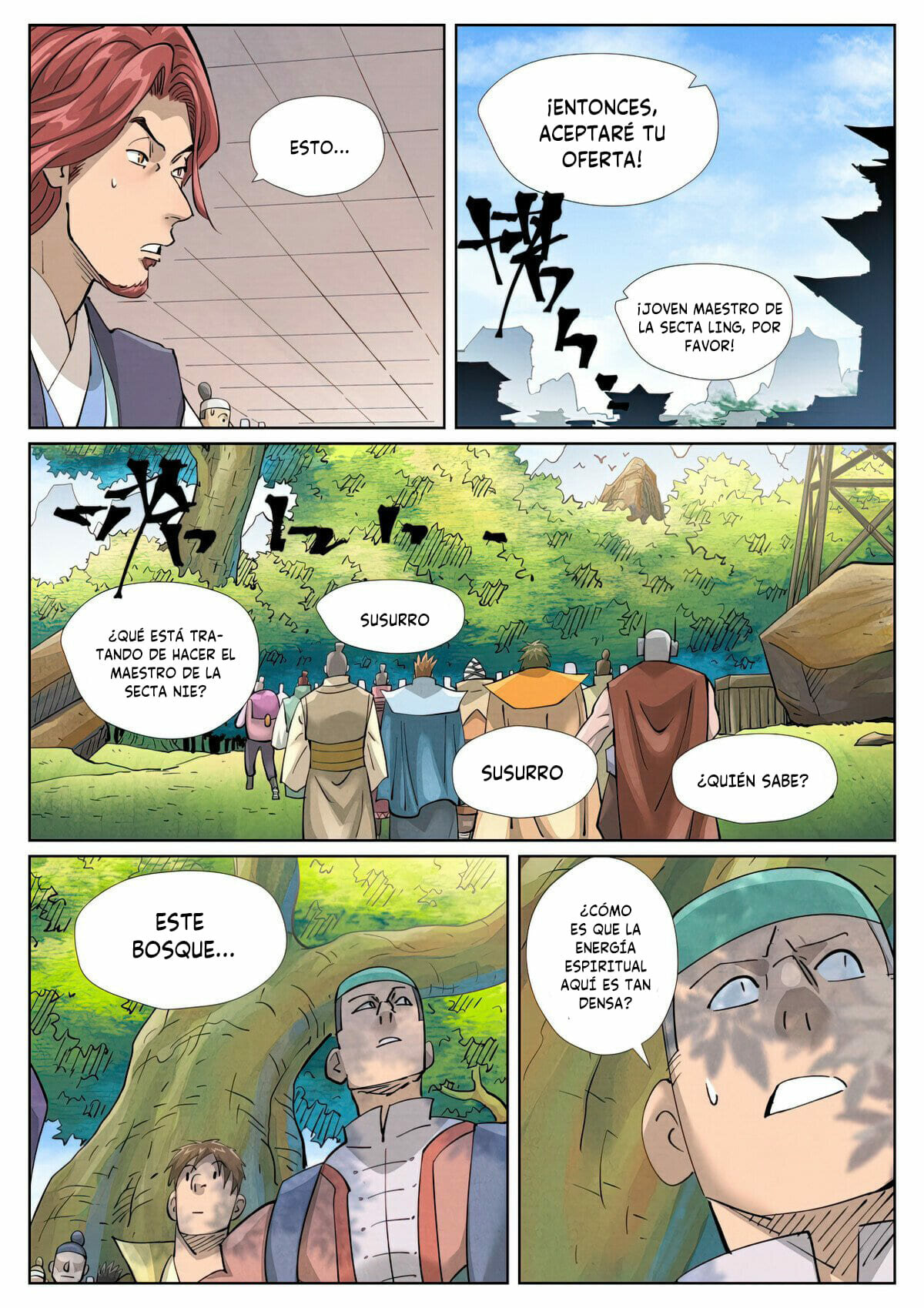 Read Tales of Demons and Gods ES Manga Online