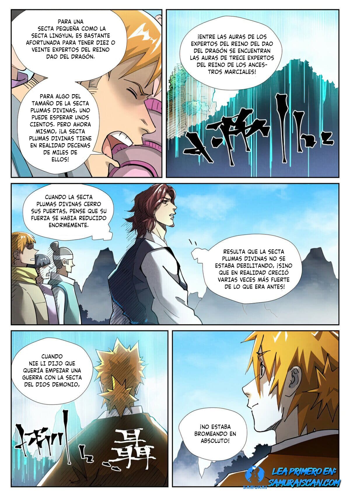 Read Tales of Demons and Gods ES Manga Online