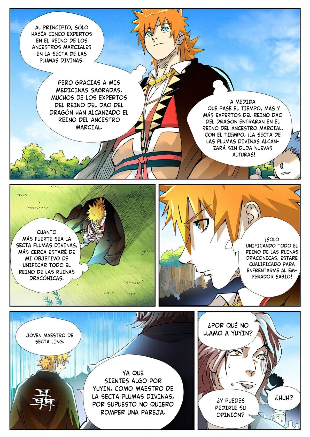 Read Tales of Demons and Gods ES Manga Online