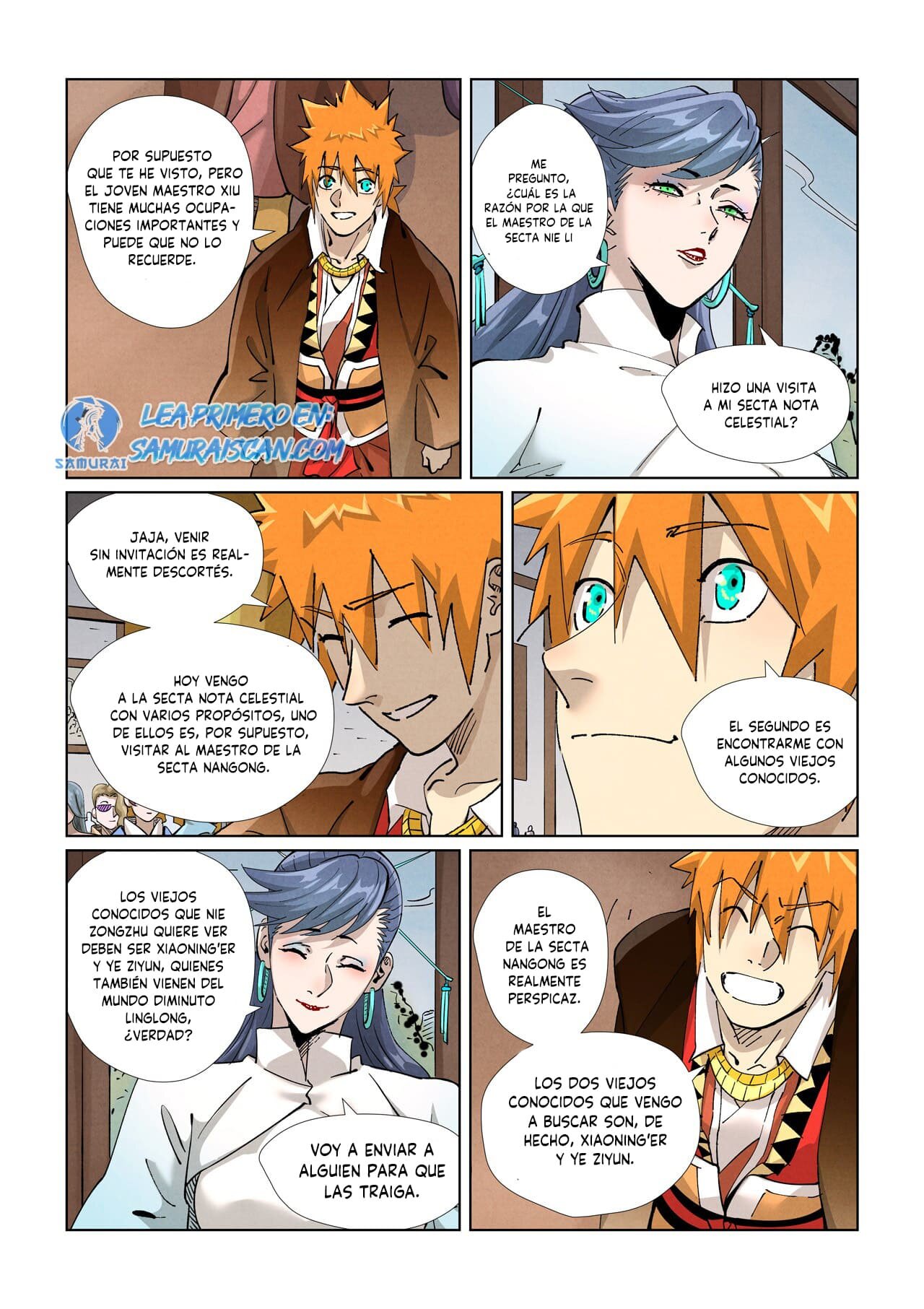 Read Tales of Demons and Gods ES Manga Online