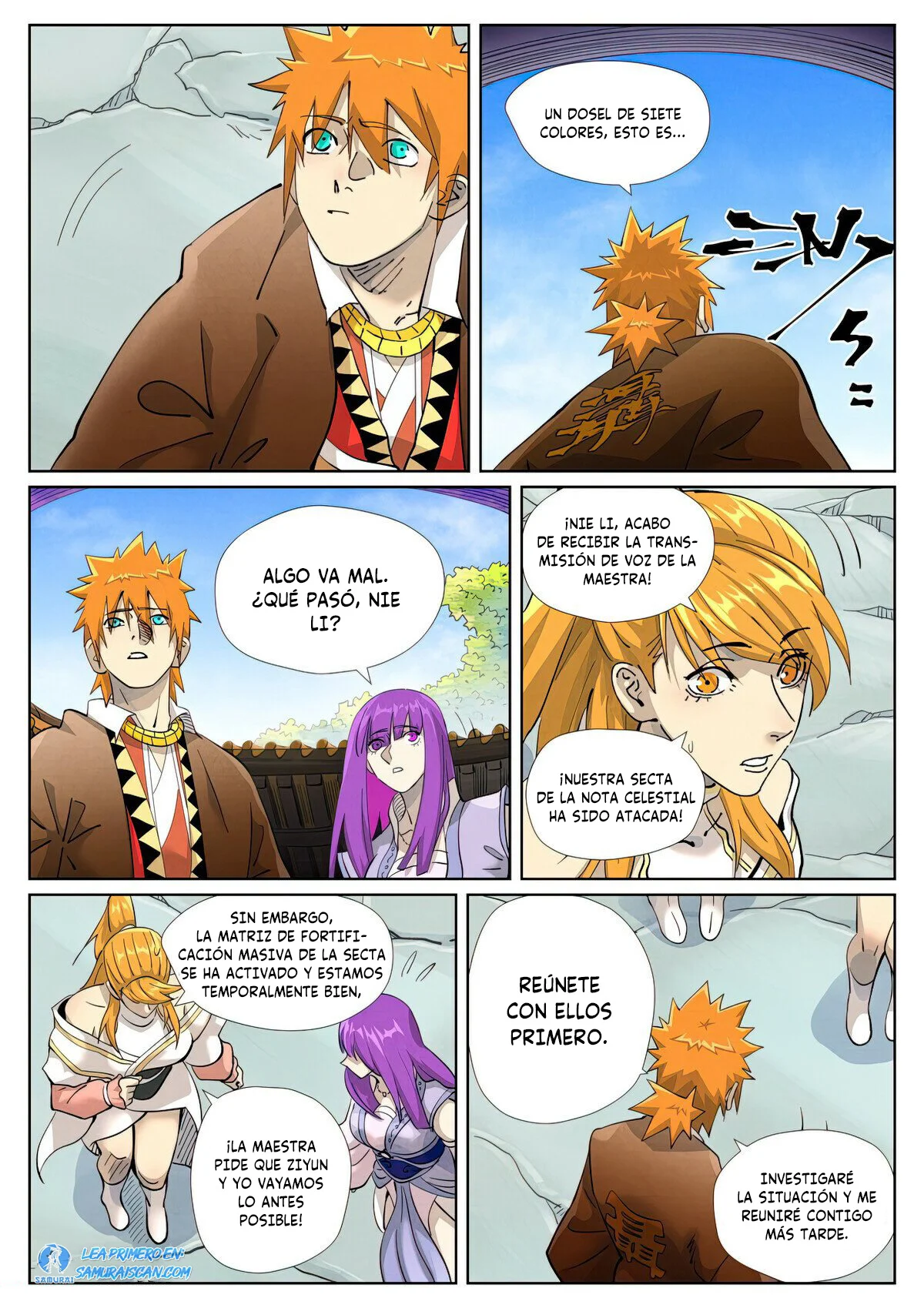 Read Tales of Demons and Gods ES Manga Online