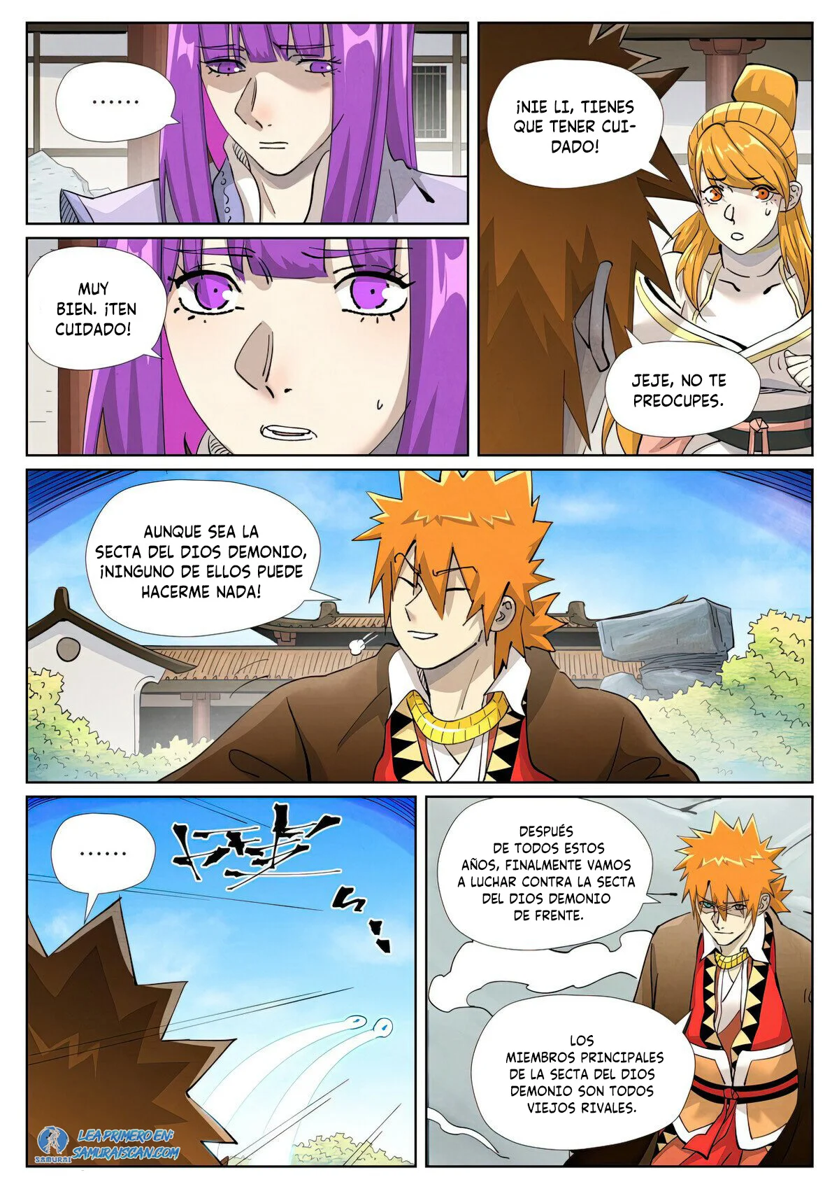 Read Tales of Demons and Gods ES Manga Online