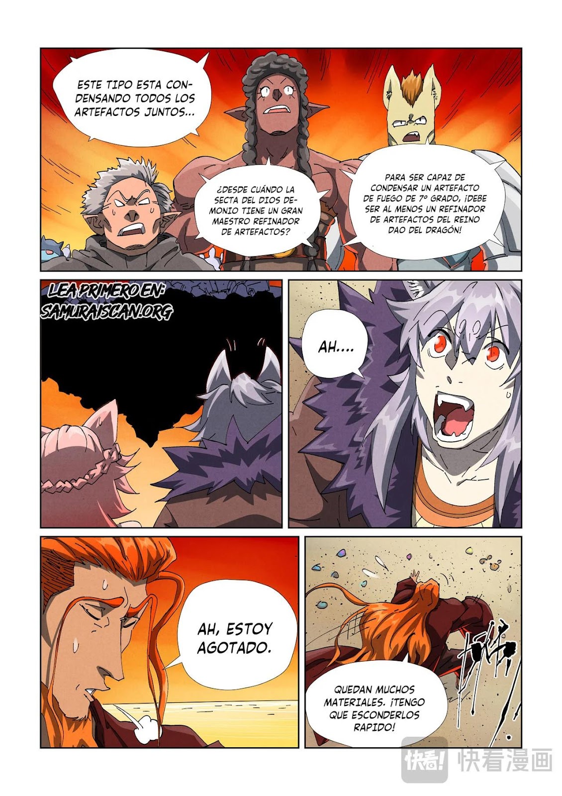 Read Tales of Demons and Gods ES Manga Online